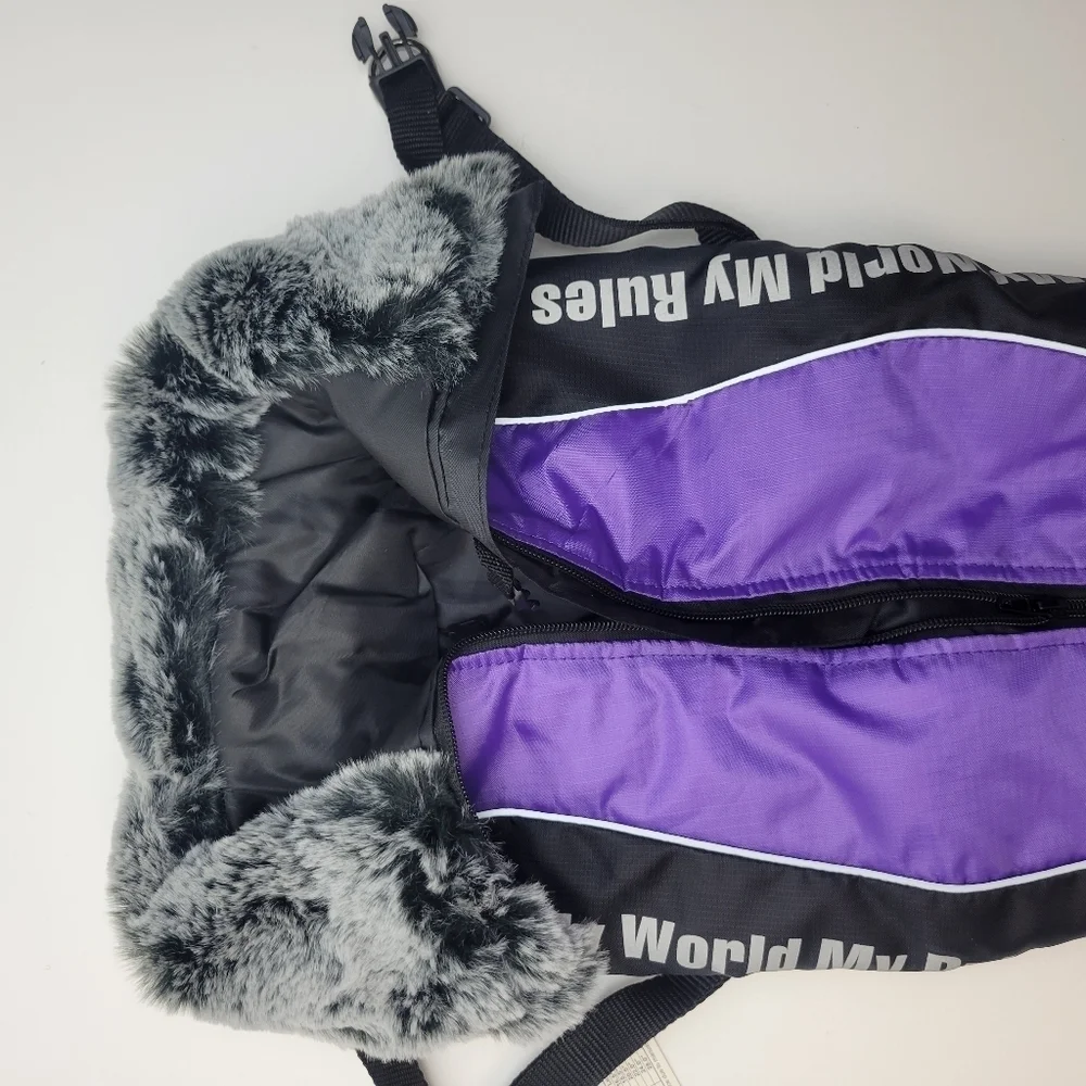 Dog winter coat harness
